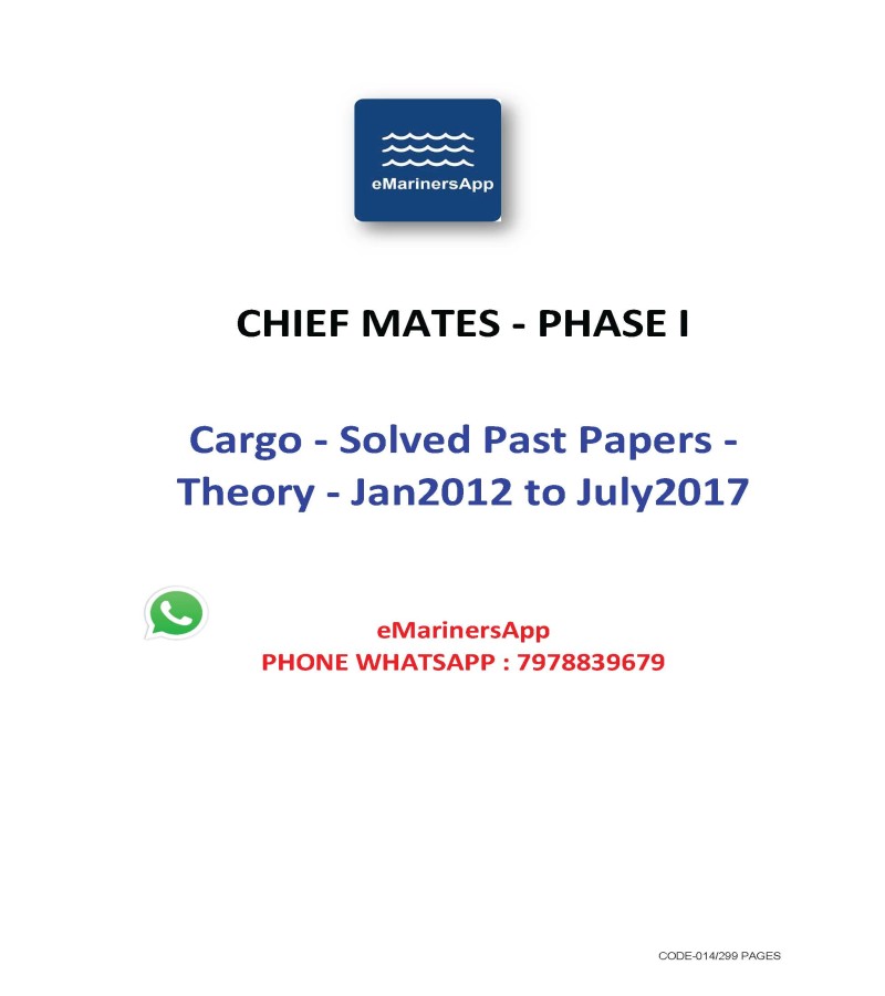 Cargo Solved Past Papers Theory Phase I Jan2012 to July2017 PHASE 1 NOTES (14)