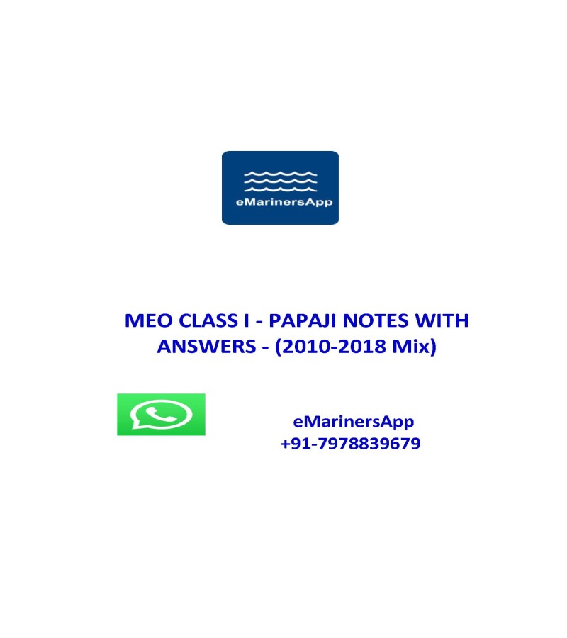 MEO CLASS 1 PAPAJI NOTES WITH ANSWERS (10)