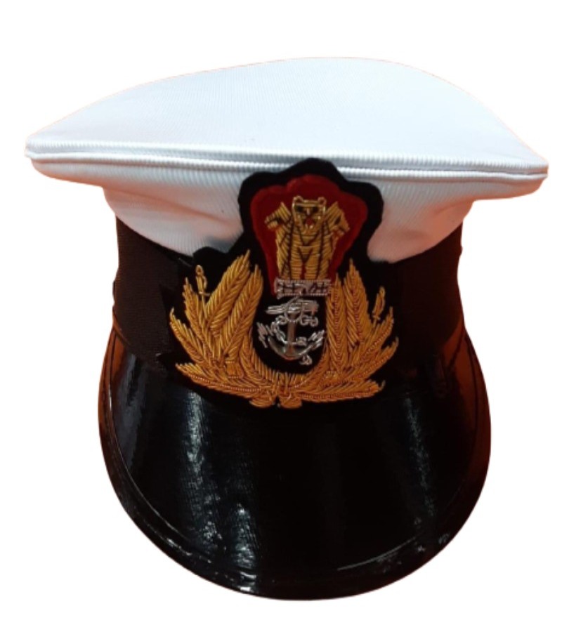Indian Navy Peak Cap