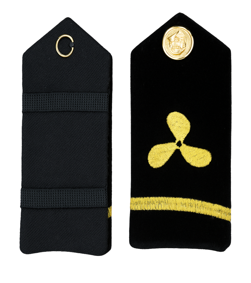 Fourth Engineer Propeller Hard Epaulettes