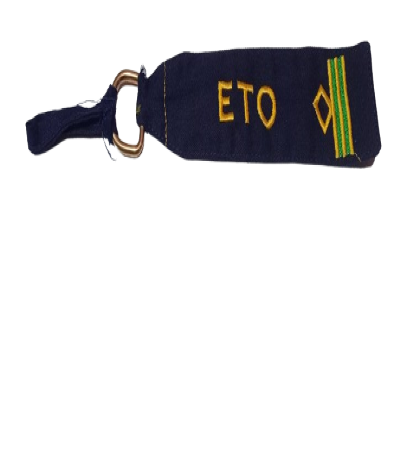 ETO 3 Stripe Key Chain
