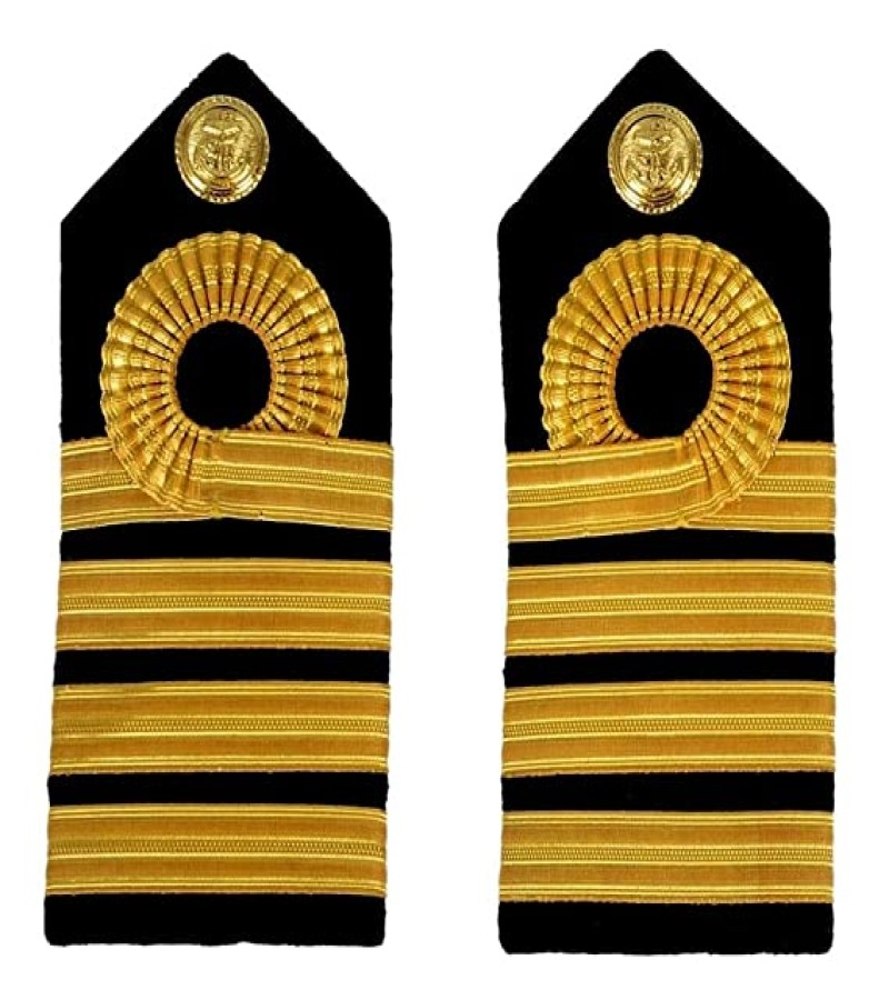 Captain Round Hard Epaulettes