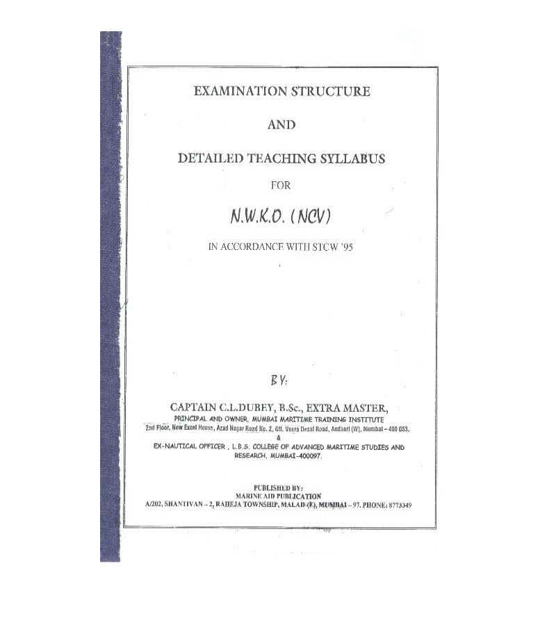 NWKO (NCV) Examination Structure and Detailed Teaching Syllabus