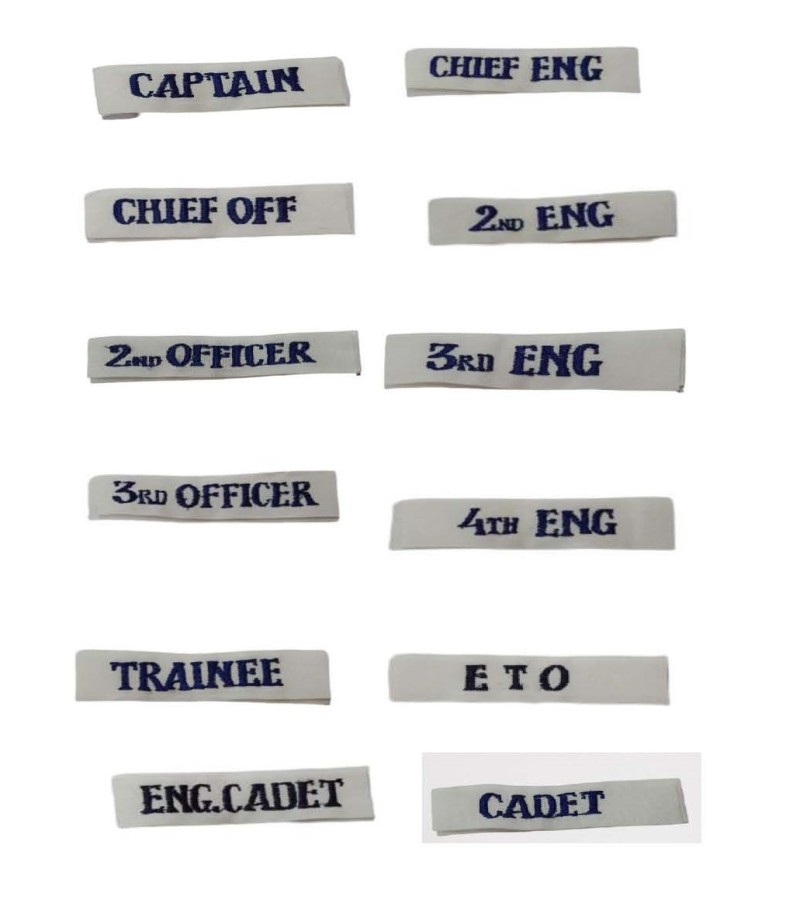 Engineer - White Color Velcro