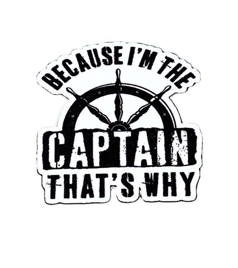 CAPTAIN STICKER