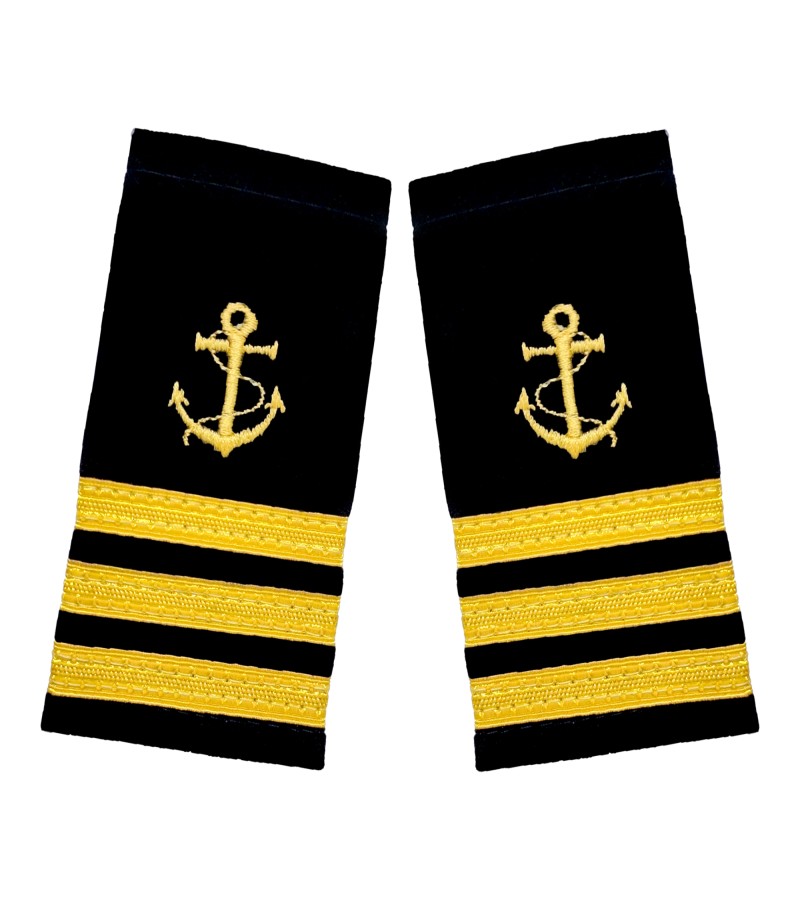 Chief Officer Anchor Soft Epaulettes