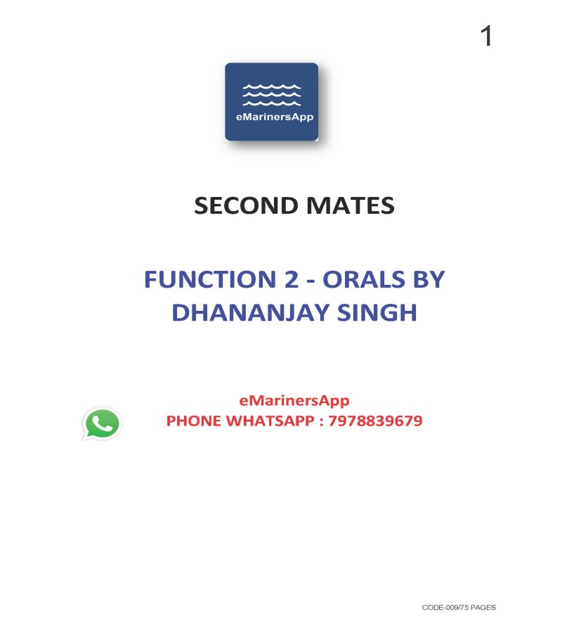 Function 2 Orals By Dhananjay Singh Second Mate Notes (09)
