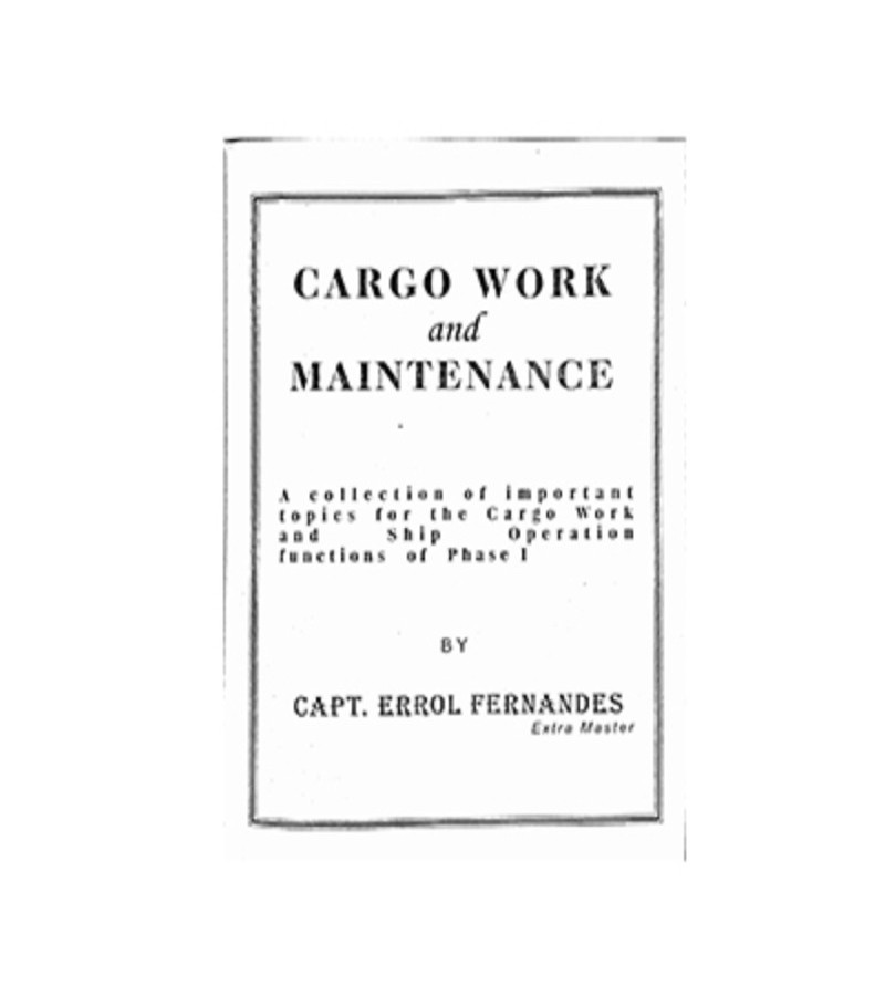 Cargo Work And Maintenance