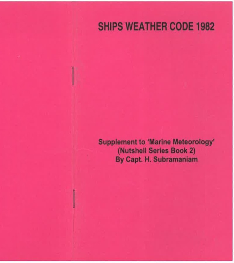 ships weather code 1982 - Xerox Copy